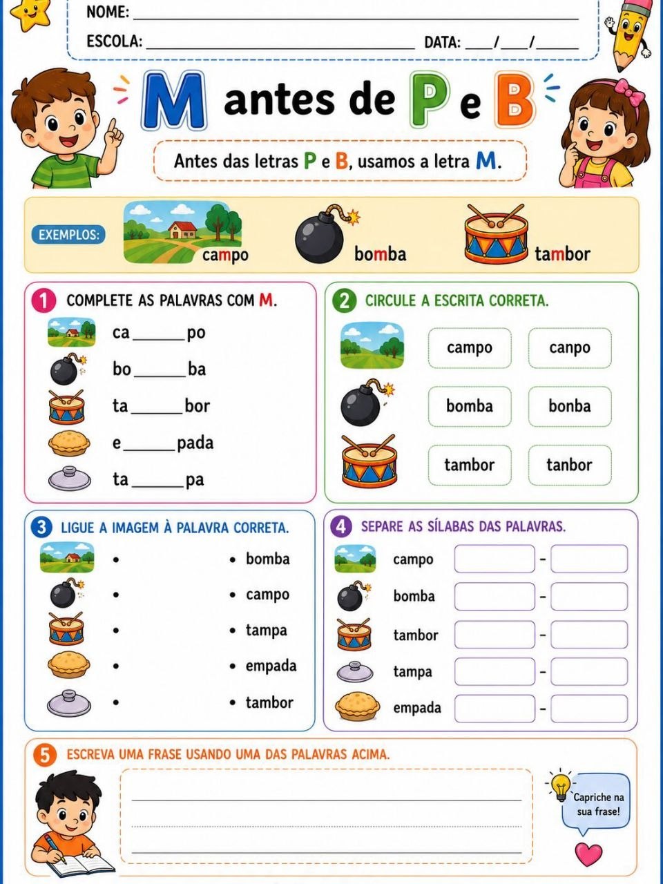 Exemplo de atividade pedagógica 10