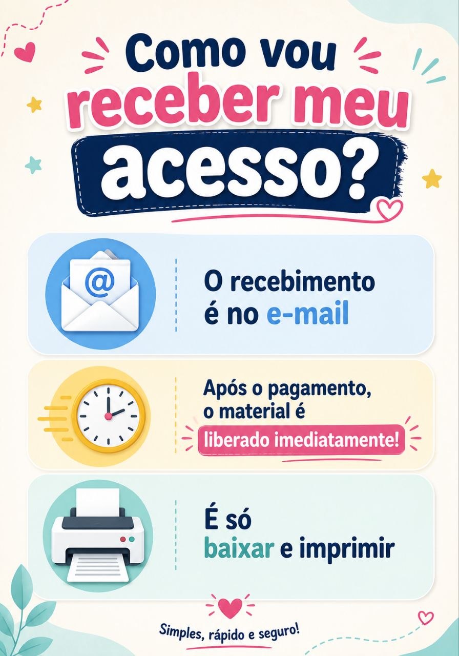 Como vou receber meu acesso?