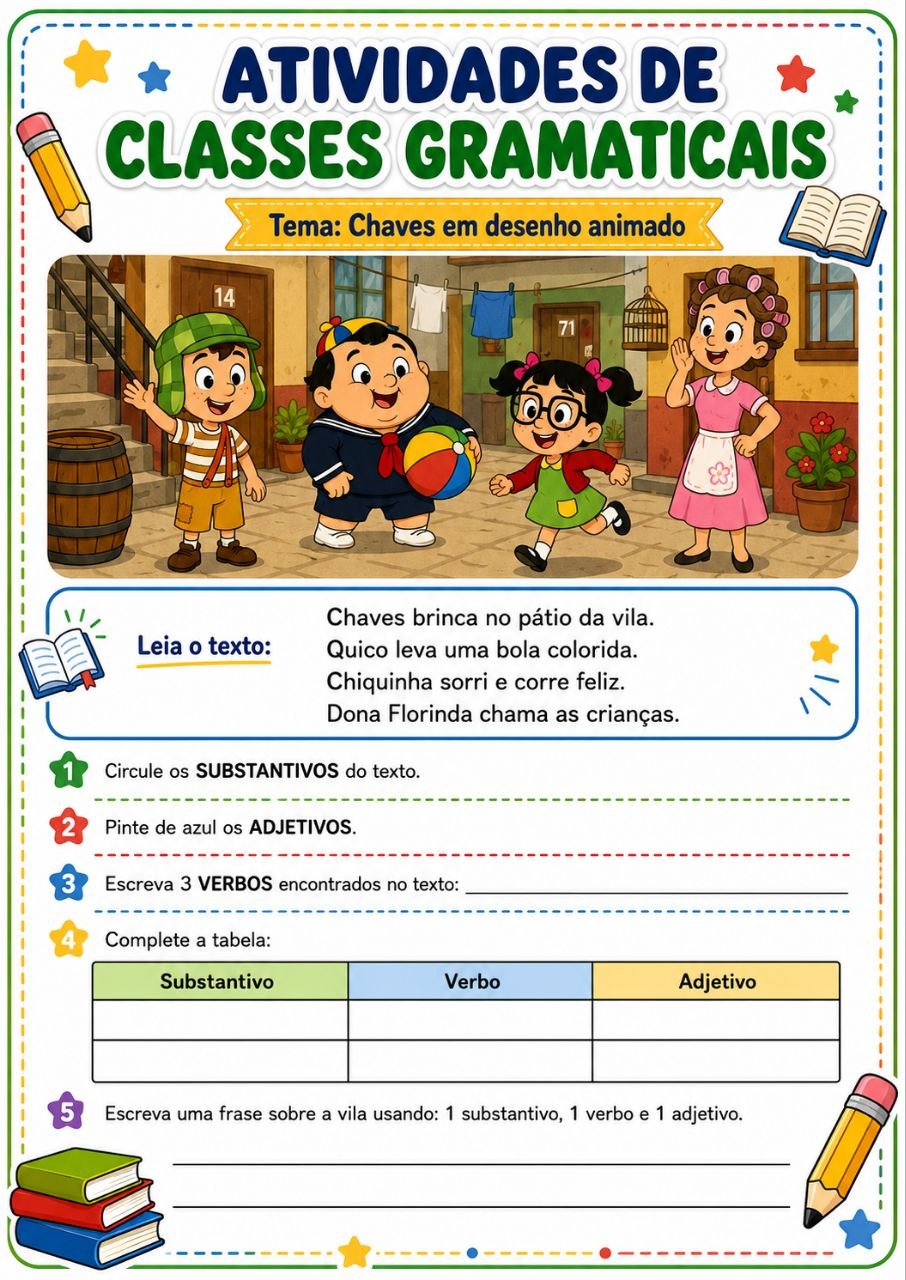 Exemplo de atividade pedagógica 14